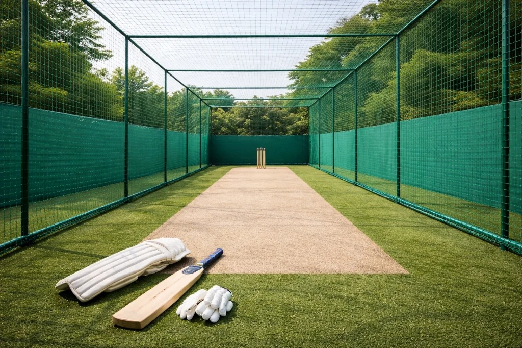 Outdoor Cricket Practice Pitch Net by Lakshmi Enterprises