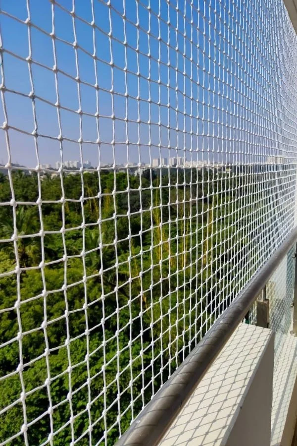 Staircase Safety Nets Installed by Lakshmi Enterprises